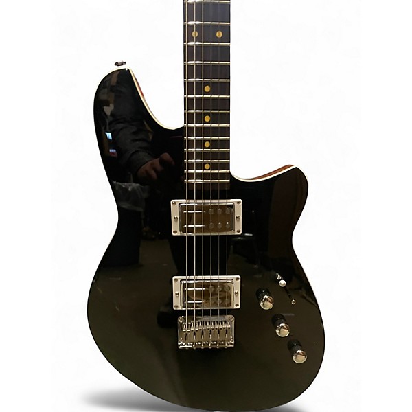 Used Reverend DESCENT MIDNIGHT BLACK Solid Body Electric Guitar
