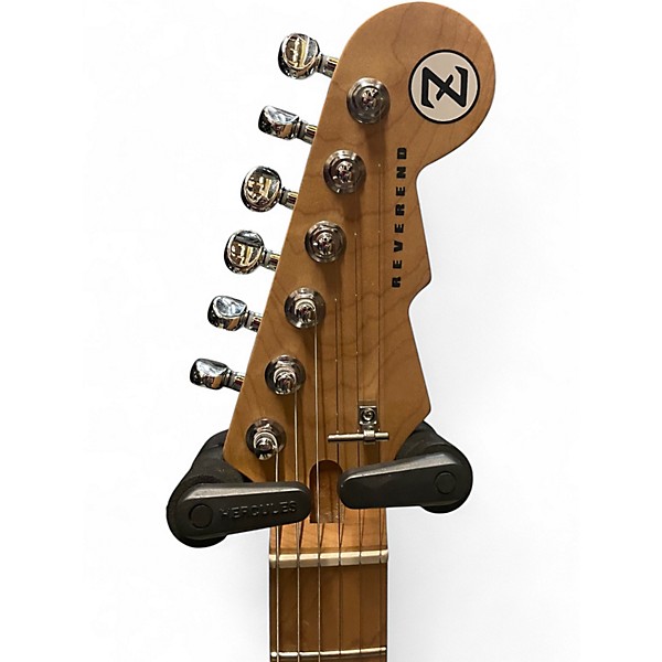 Used Reverend BILLY CORGAN Z-ONE METALLIC SILVER FREEZE Solid Body Electric Guitar