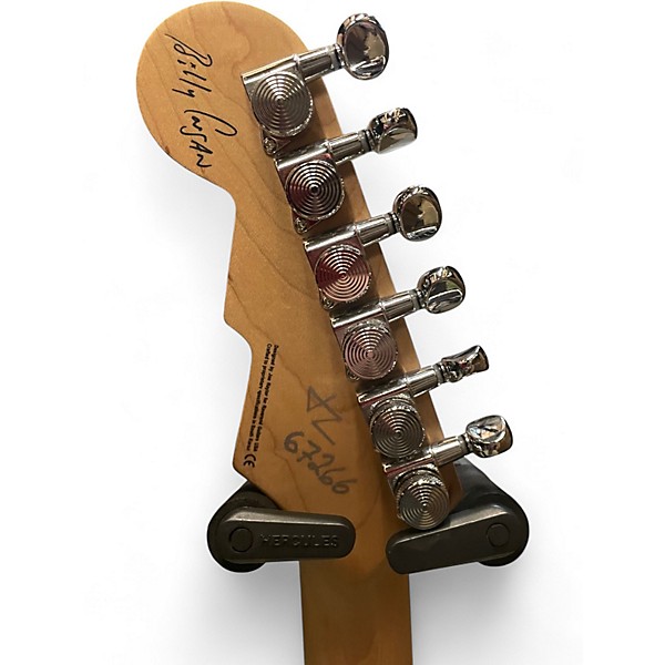 Used Reverend BILLY CORGAN Z-ONE METALLIC SILVER FREEZE Solid Body Electric Guitar