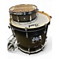 Used Pearl 7 Piece Decade Maple 7-piece Shell Pack Satin Charcoal Burst Drum Kit