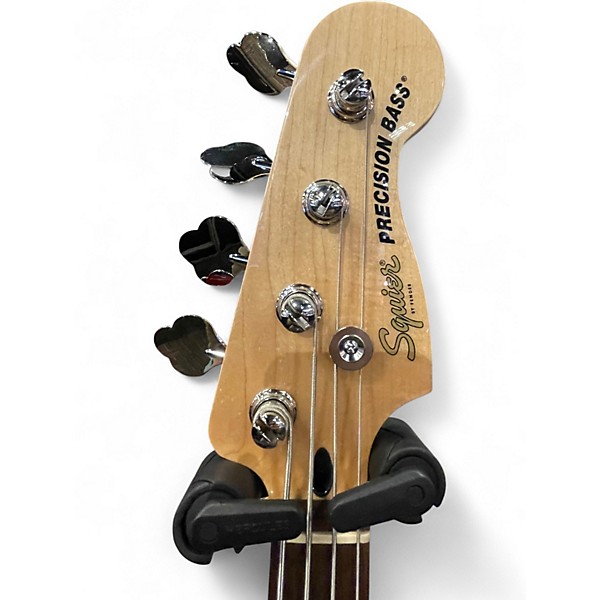 Used Squier Precision Bass Lake Placid Blue Electric Bass Guitar