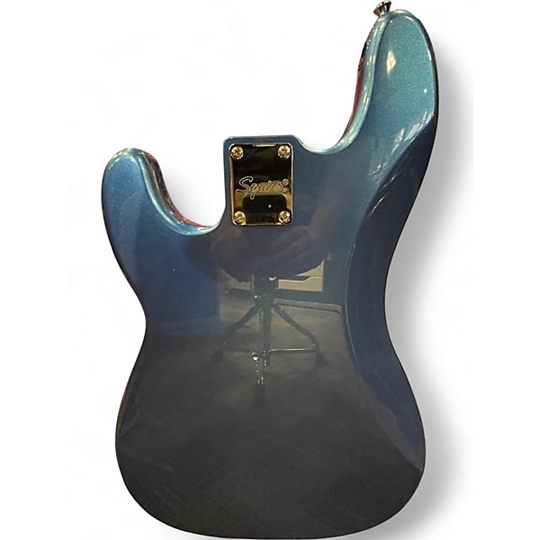 Used Squier Precision Bass Lake Placid Blue Electric Bass Guitar