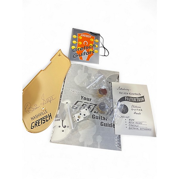 Used Gretsch Guitars 6120ssl brrian setzer Orange Hollow Body Electric Guitar