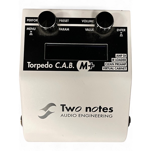 Used Two Notes AUDIO ENGINEERING Torpedo CAB Effect Processor