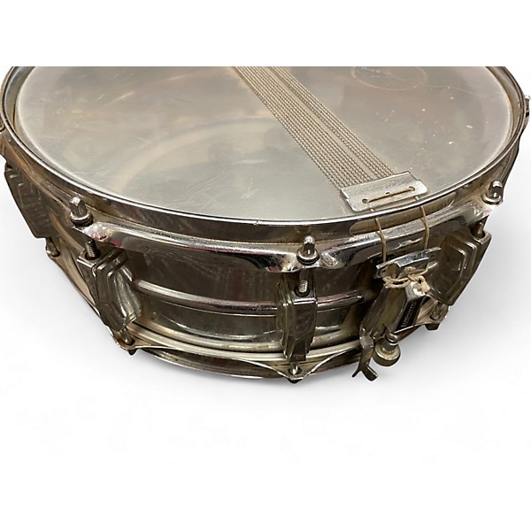 Used Ludwig 5X14 SNARE STEEL Drum