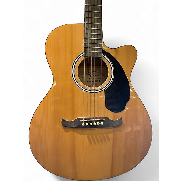 Used Fender FA135CE Concert Natural Acoustic Electric Guitar