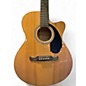 Used Fender FA135CE Concert Natural Acoustic Electric Guitar