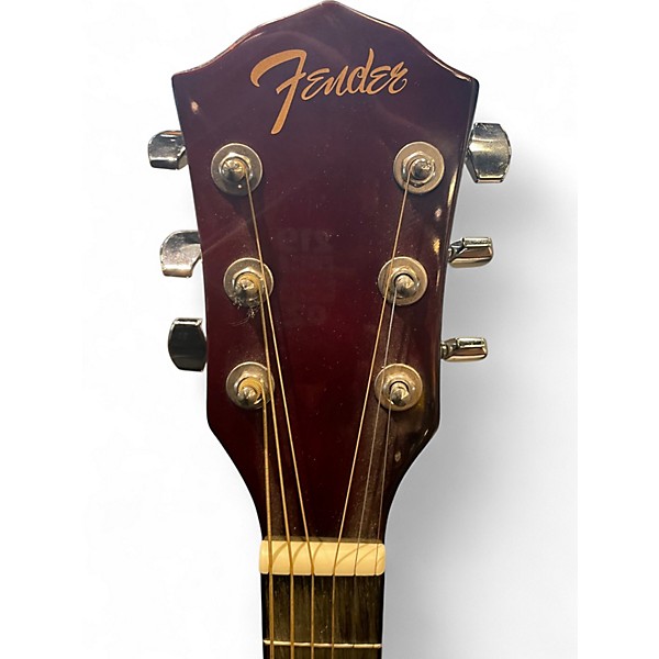 Used Fender FA135CE Concert Natural Acoustic Electric Guitar