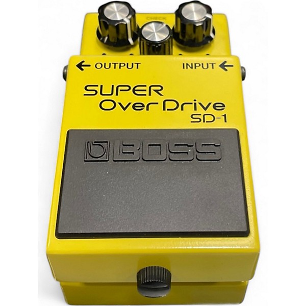 Used BOSS SD1 Super Overdrive Effect Pedal