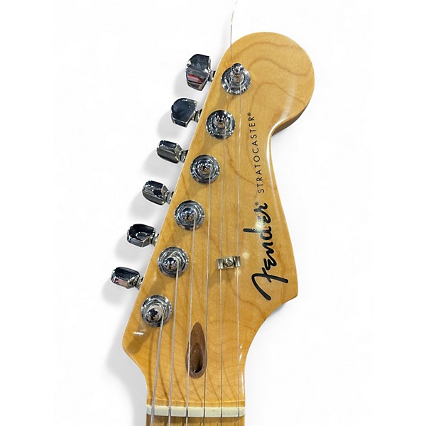 Used Fender Standard Stratocaster Olympic White Solid Body Electric Guitar