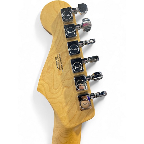 Used Fender Standard Stratocaster Olympic White Solid Body Electric Guitar