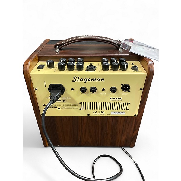 Used NUX stageman ac-50 Guitar Combo Amp