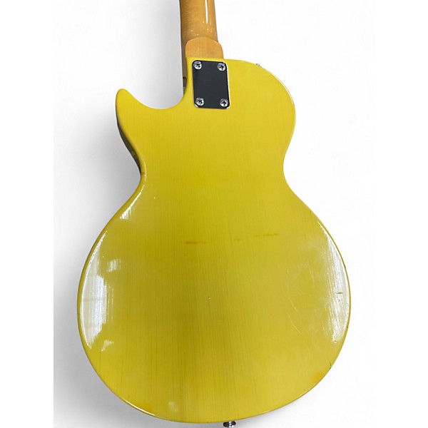 Vintage 1980s Gibson Challenger yellow Solid Body Electric Guitar