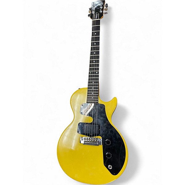 Vintage 1980s Gibson Challenger yellow Solid Body Electric Guitar