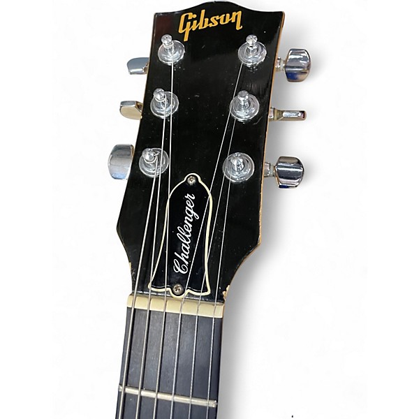 Vintage 1980s Gibson Challenger yellow Solid Body Electric Guitar