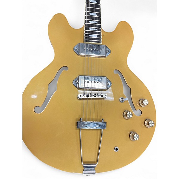 Used Epiphone casino gold Hollow Body Electric Guitar