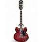 Used Epiphone ES335 figured IG Trans Red Hollow Body Electric Guitar thumbnail