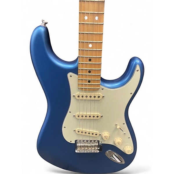 Used Fender American Ultra Stratocaster Blue Solid Body Electric Guitar