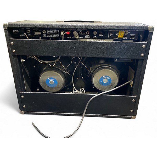 Used Fender Super Twin Reverb Tube Guitar Combo Amp