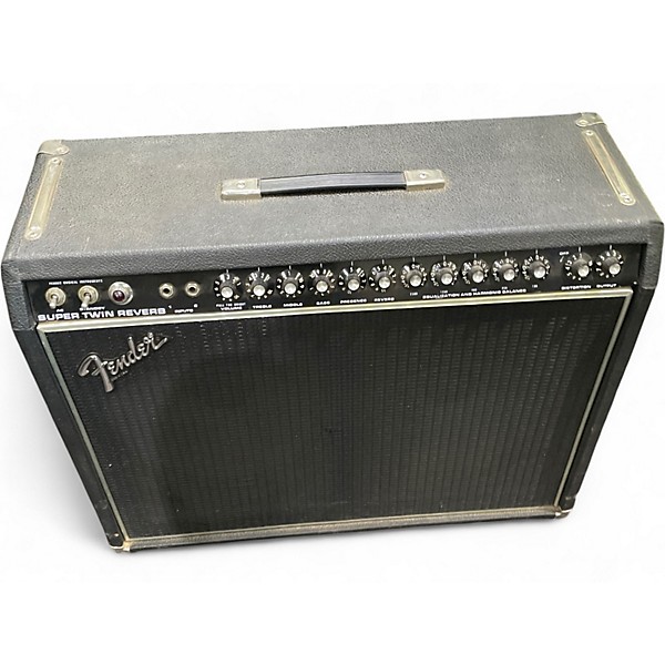 Used Fender Super Twin Reverb Tube Guitar Combo Amp