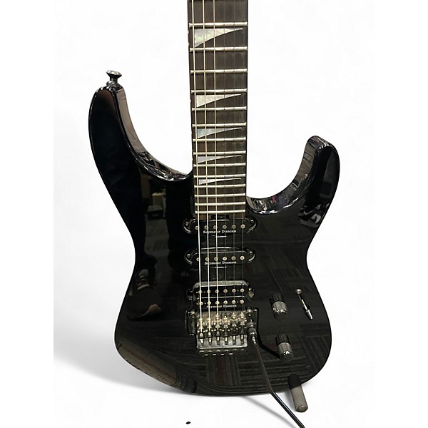 Used Jackson Soloist SL3 GLOSS BLACK Solid Body Electric Guitar