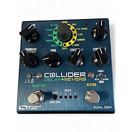 Used Source Audio collider delay and reverb Effect Pedal