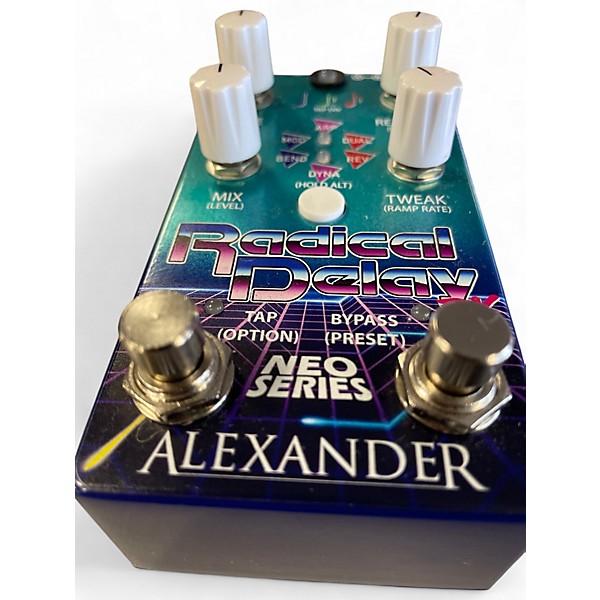 Used Alexander radical delay dx Effect Pedal