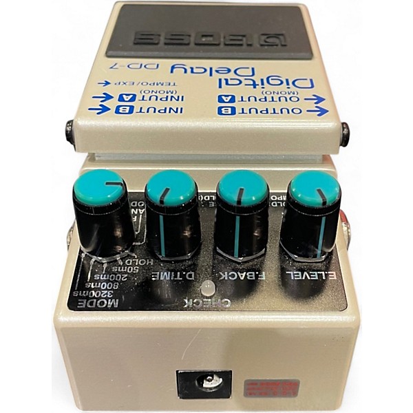 Used BOSS DD7 Digital Delay Effect Pedal