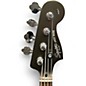 Used Squier Standard Jazz Bass Satin Pewter Metallic Electric Bass Guitar