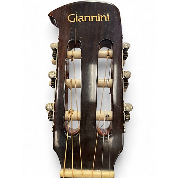 Used Giannini AWN6 Natural Acoustic Guitar