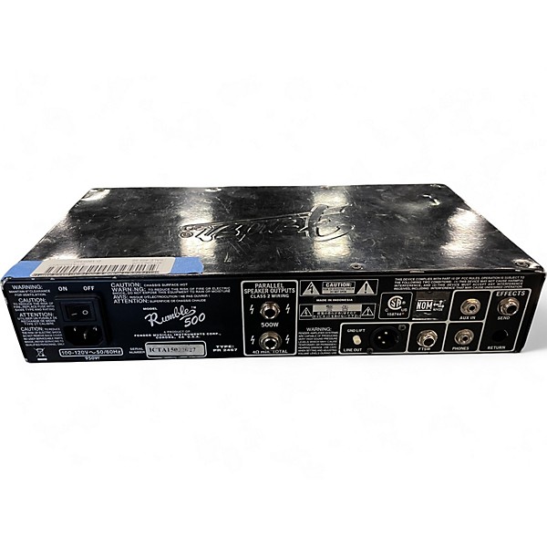 Used Fender Rumble 500 Head Bass Amp Head