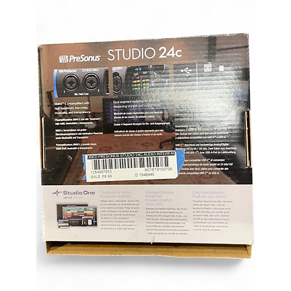 Used PreSonus Studio 24c Audio Interface