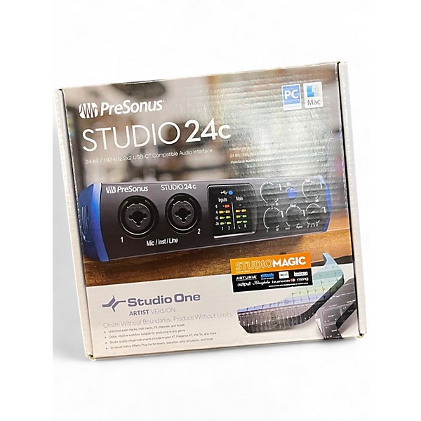 Used PreSonus Studio 24c Audio Interface