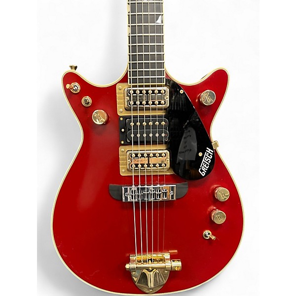 Used 2023 Gretsch Guitars G6131G-MY-RB Limited-Edition Malcolm Young Signature Jet Vintage Firebird Red Solid Body Electri...