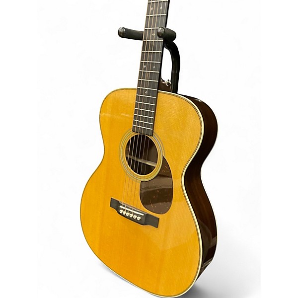 Used Martin OM28 Natural Acoustic Guitar