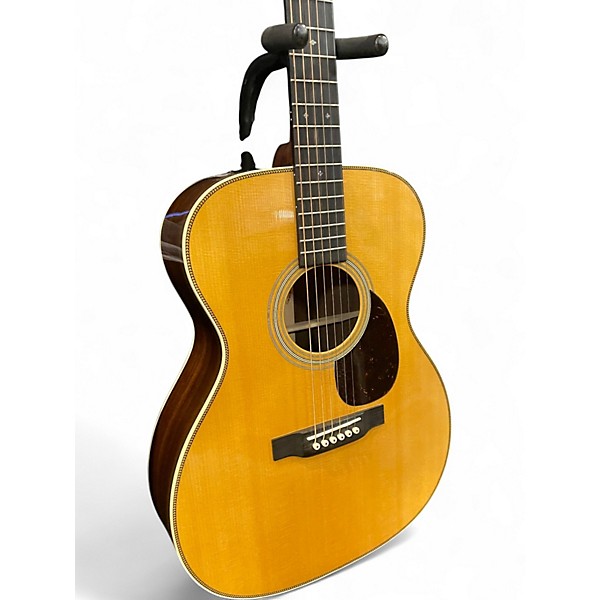 Used Martin OM28 Natural Acoustic Guitar