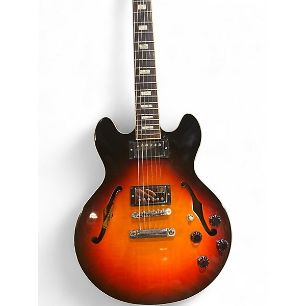 Used Gibson ES339 Memphis 3 Tone Sunburst Hollow Body Electric Guitar