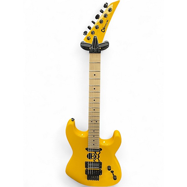 Used Charvel San Dimas HS FR PH TAXI CAB YELLOW Solid Body Electric Guitar