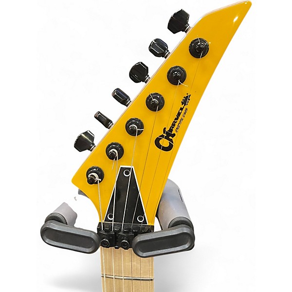 Used Charvel San Dimas HS FR PH TAXI CAB YELLOW Solid Body Electric Guitar