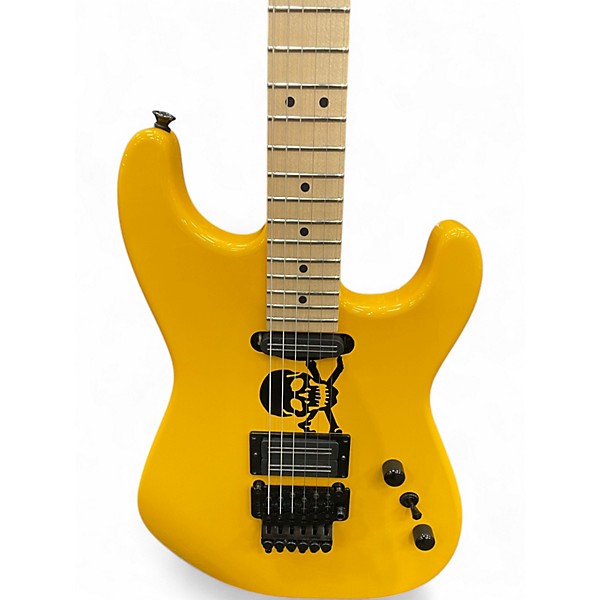 Used Charvel San Dimas HS FR PH TAXI CAB YELLOW Solid Body Electric Guitar