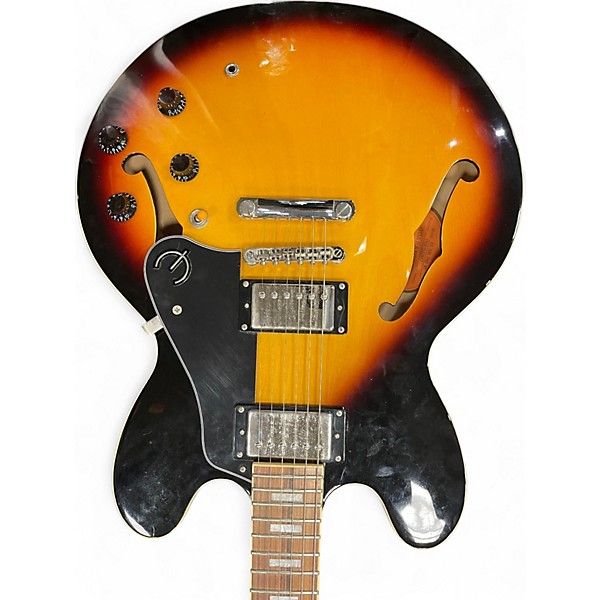 Used Epiphone ES335 Pro 3 Color Sunburst Hollow Body Electric Guitar