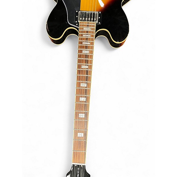 Used Epiphone ES335 Pro 3 Color Sunburst Hollow Body Electric Guitar