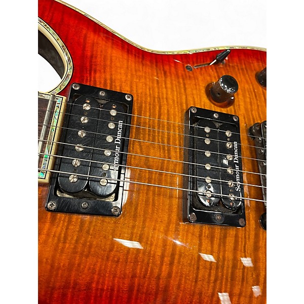 Used 2007 ESP LTD H1001FM Deluxe 2 Color Sunburst Solid Body Electric Guitar