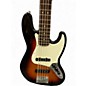 Used Fender Player Jazz Bass V 3 Tone Sunburst Electric Bass Guitar