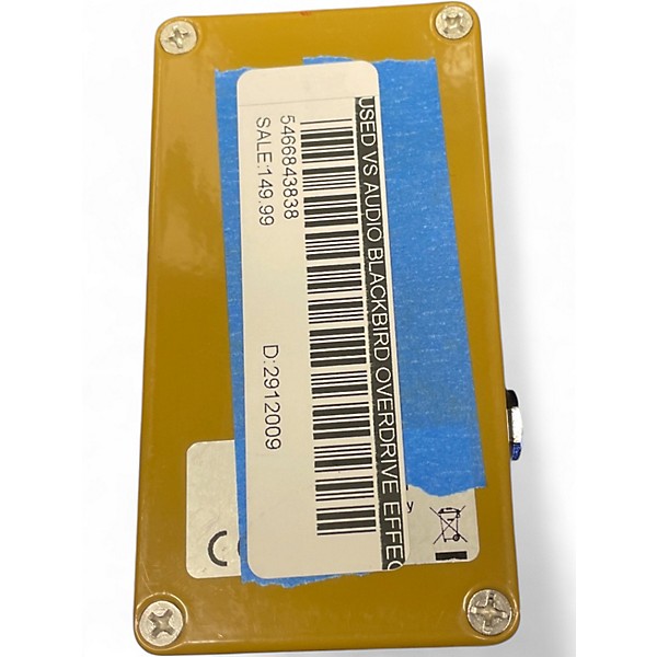 Used Vs Audio Blackbird Overdrive Effect Pedal