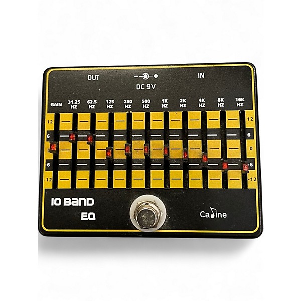 Used Caline 10 Band EQ Pedal