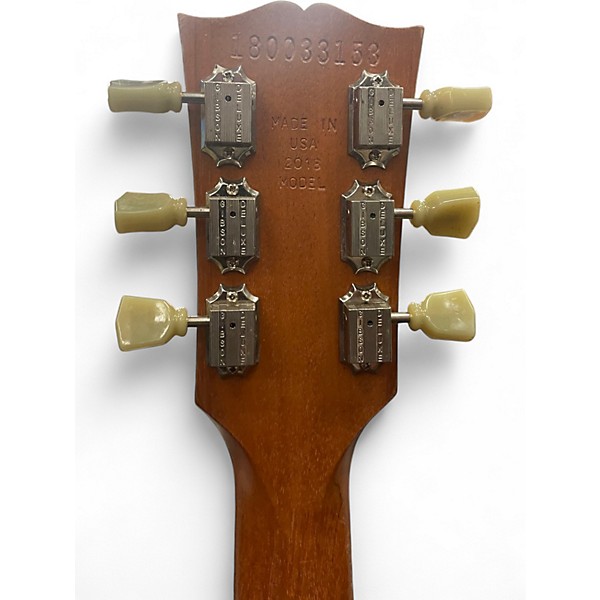 Used 2018 Gibson Les Paul Studio Gold Solid Body Electric Guitar