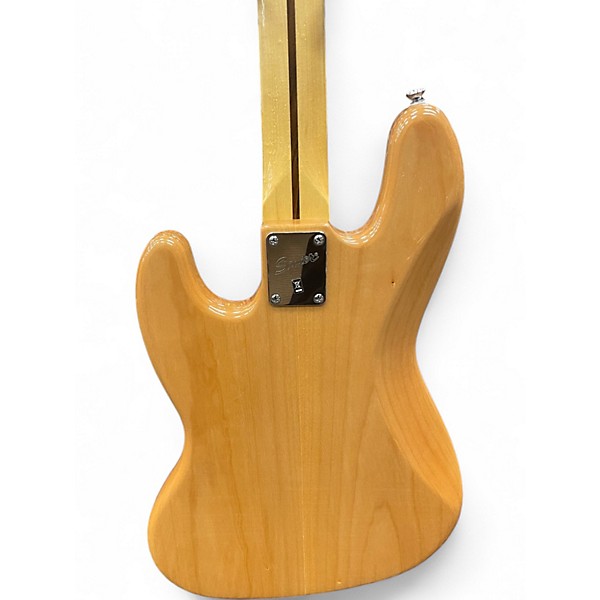 Used Squier Classic Vibe 70s Jazz Bass Natural Electric Bass Guitar