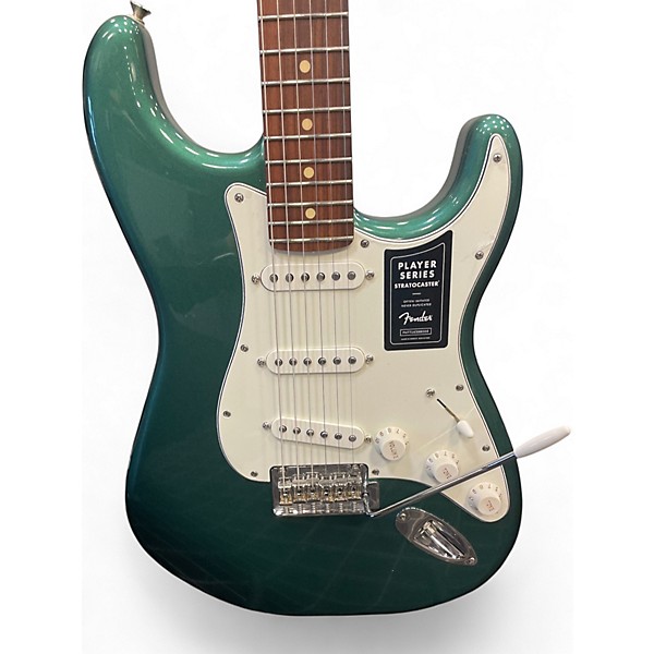 Used Fender Player Plus Stratocaster Sherwood Green Solid Body Electric Guitar