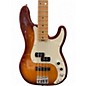Used Fender American Elite Precision Bass Tobacco Sunburst Electric Bass Guitar